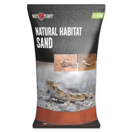 REPTI PLANET Substrate Sand RED 4,5 kg – natūralus raudonas smėlis terariumams
